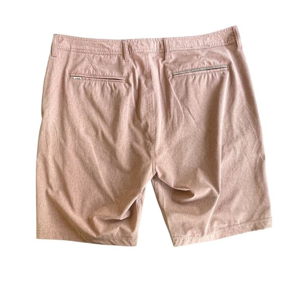 Linksoul Golf Clay Red‎ “Boardwalker” Golf Shorts Size 36 Flaw Read - Picture 2 of 10